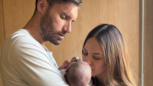 Helen Lindes y Rudy Fernández dan la bienvenida a su tercer hijo