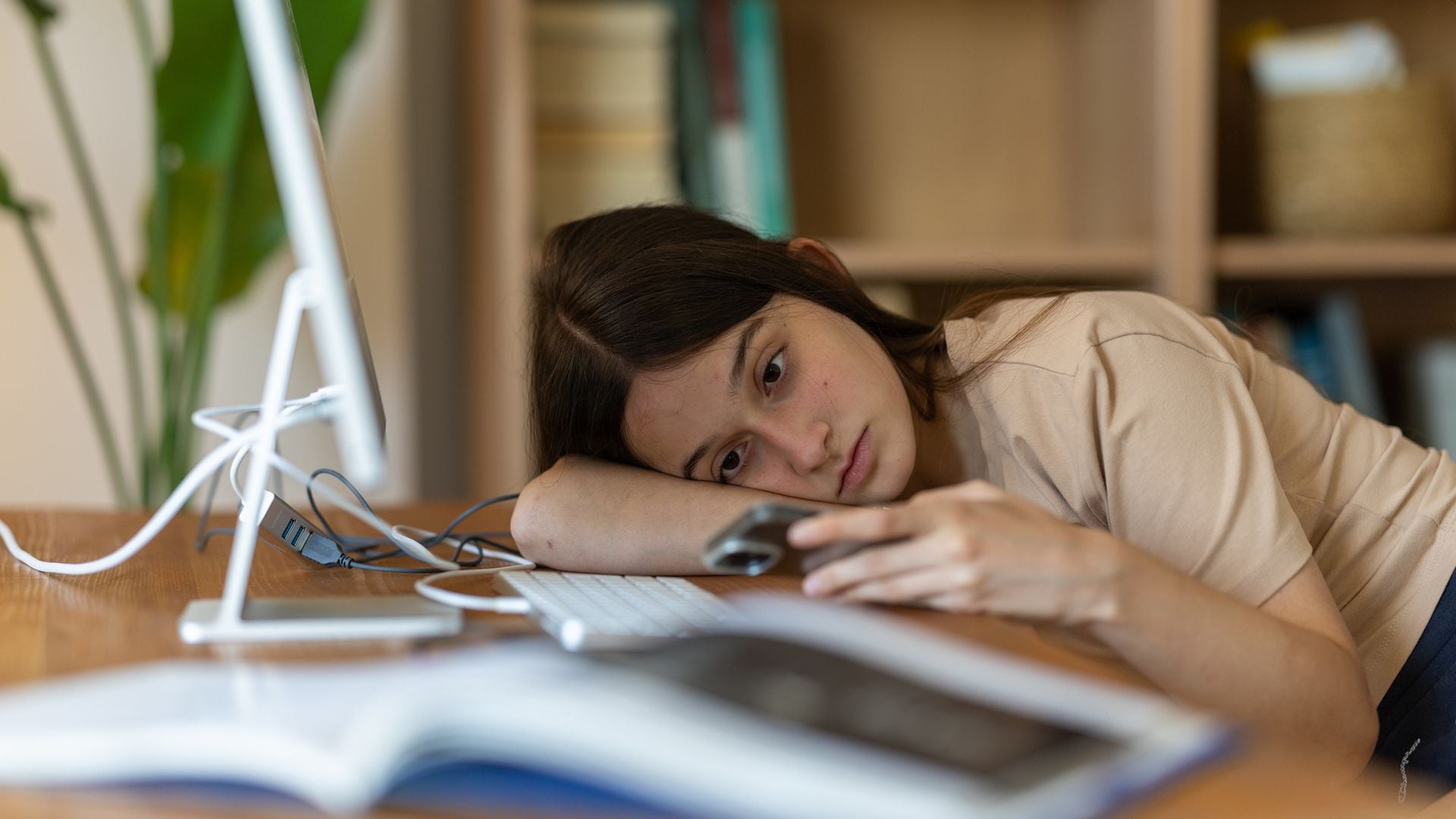 Adolescente desmotivada