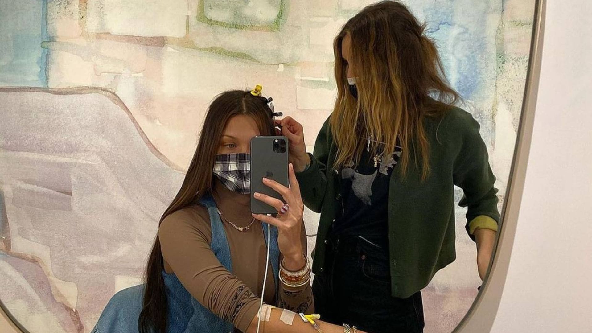 Bella Hadid muestra cómo es en realidad su vida con la enfermedad crónica que padece