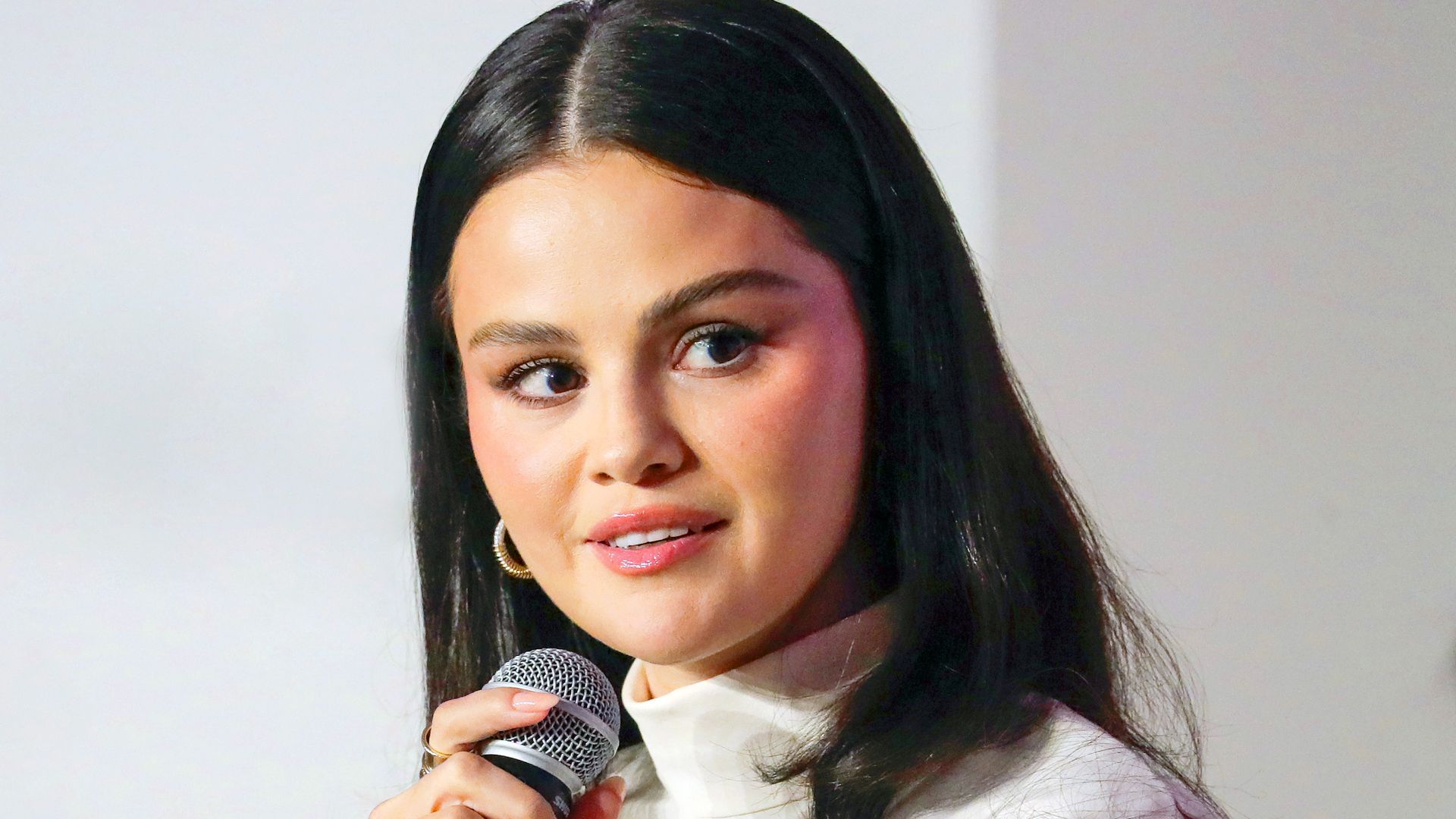 Selena Gomez dando una charla en el Fast Company Innovation Festival en Nueva York, el 17 de septiembre de 2026
