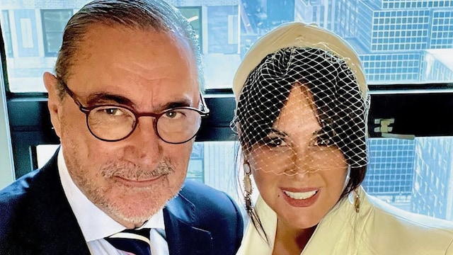 Carlos Herrera y Pepa Gea, primeras imágenes tras su boda secreta en Nueva  York