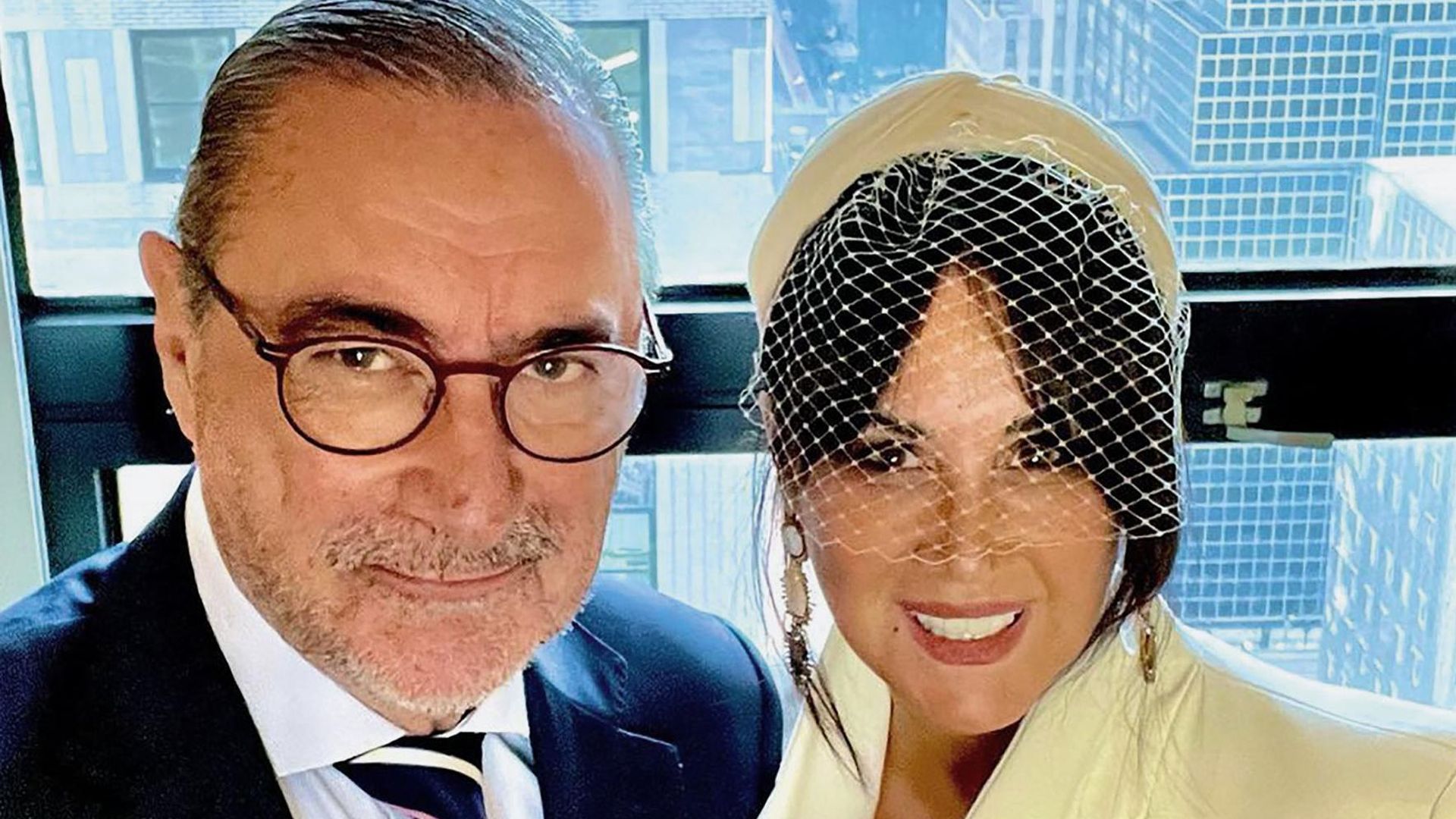 Carlos Herrera y Pepa Gea, primeras imágenes tras su boda secreta en Nueva York