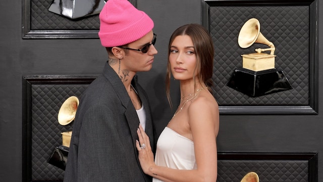 justin hailey bieber photocall