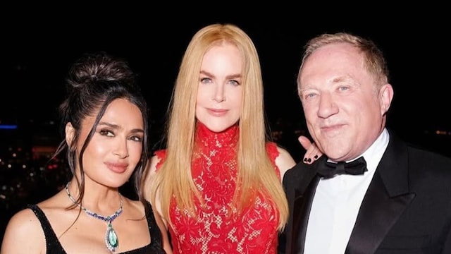 Nicole Kidman y Salma Hayek en Cannes
