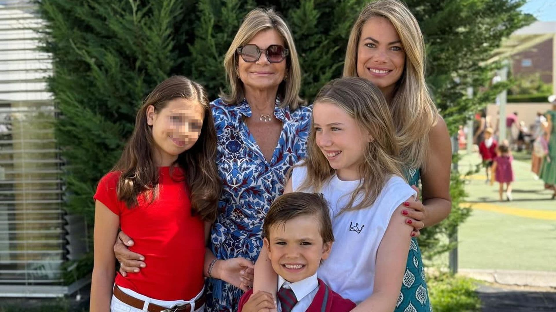 El orgullo de Cari Lapique en la graduación de su nieto Beltrán tras vivir sus momentos más difíciles
