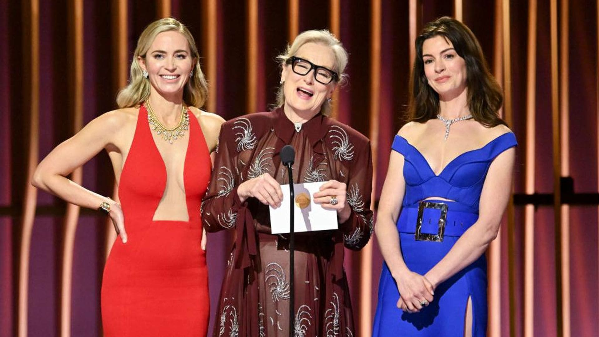 El reencuentro más esperado: el elenco de ‘El Diablo Viste a la Moda’ en los SAG Awards