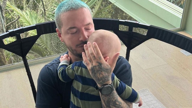 j balvin y su hijo rio