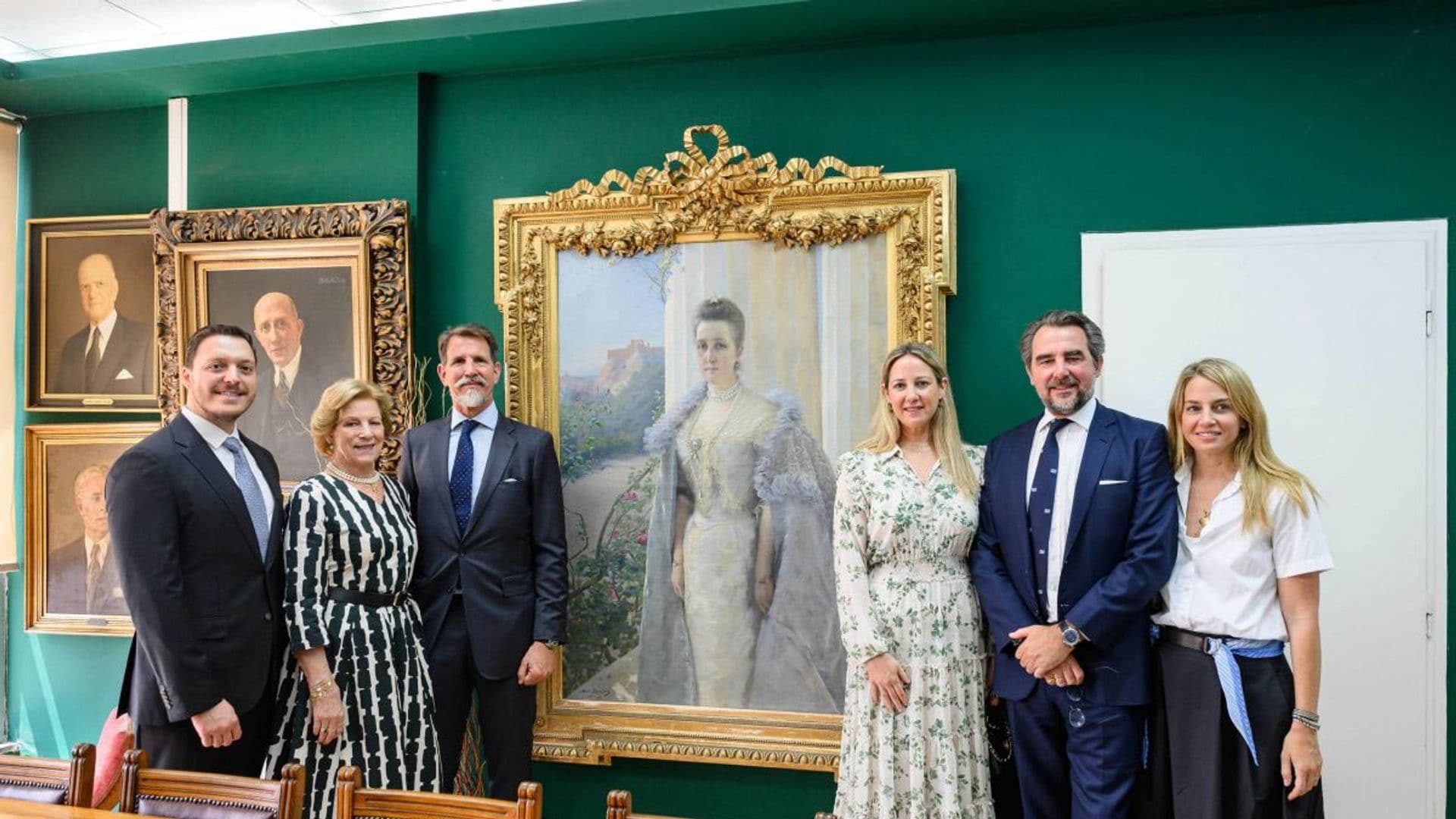 La princesa Teodora de Grecia reaparece junto a su marido tras 4 meses de ausencia