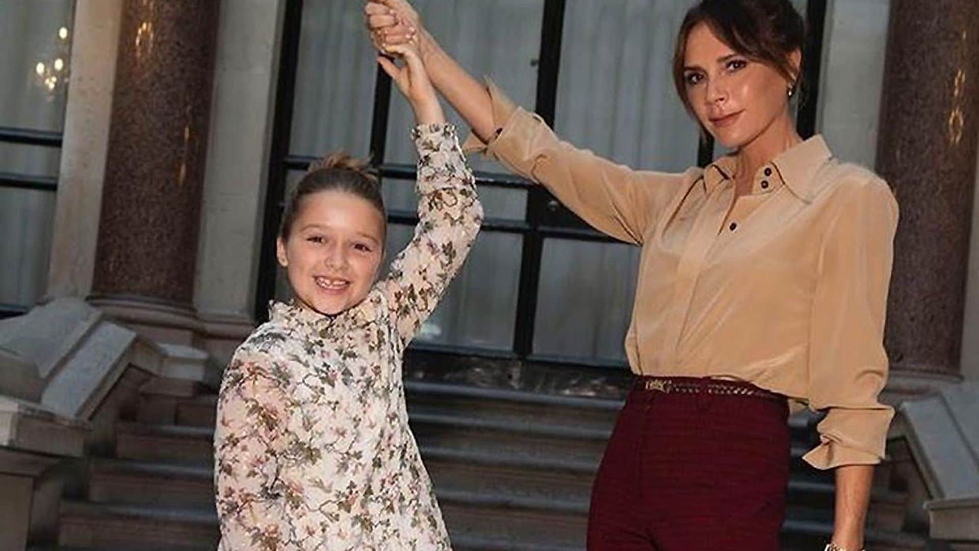 ¿A qué 'royal' le ha copiado Harper Beckham su último look?