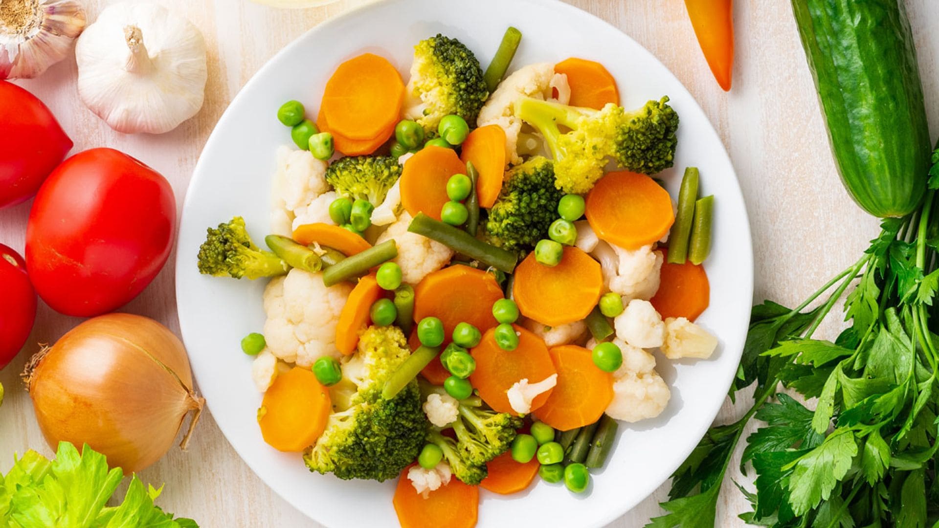 Verduras al vapor
