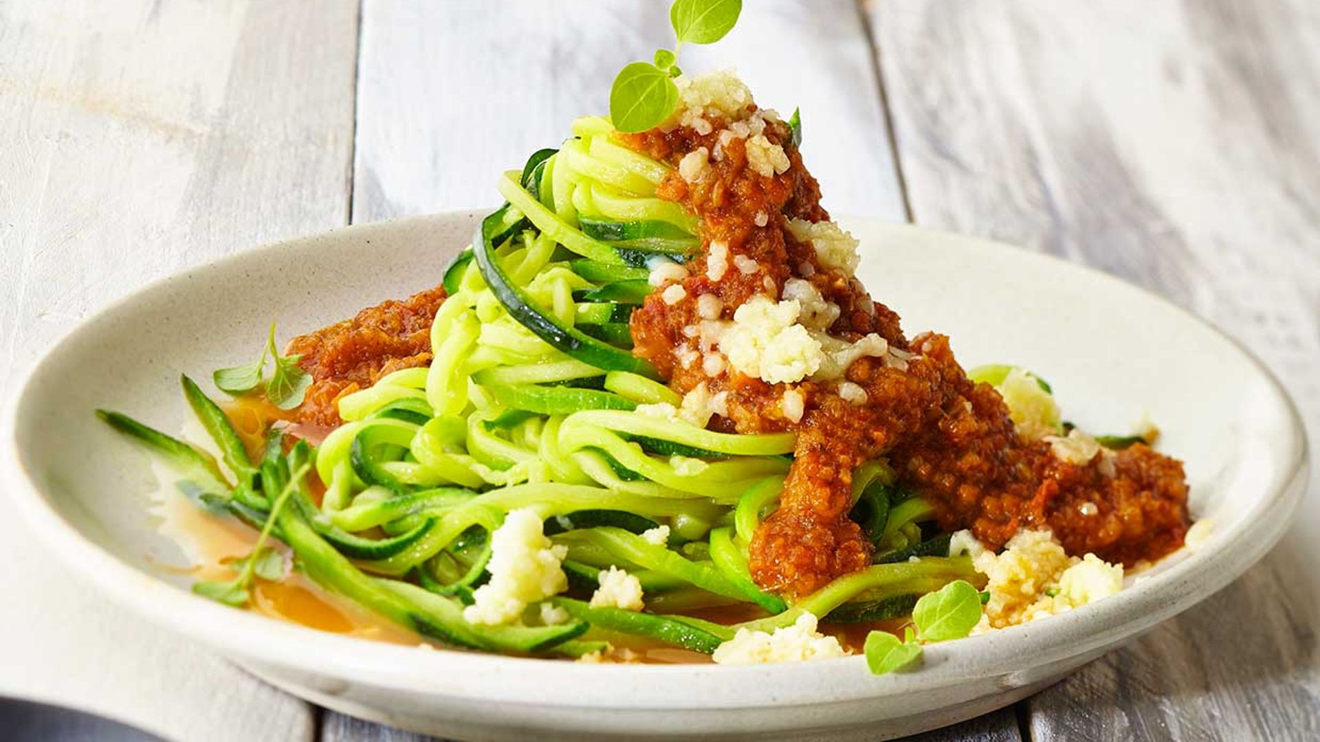 espaguetis calabacin