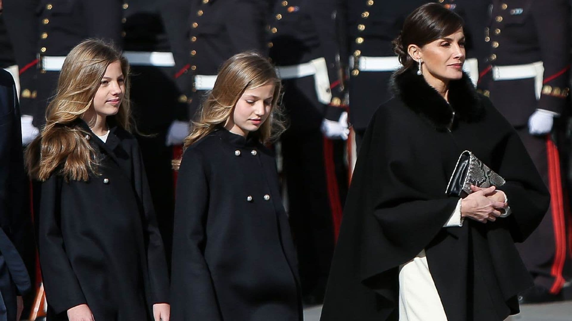 Los trucos de moda que Leonor y Sofía aprendieron de la reina Letizia