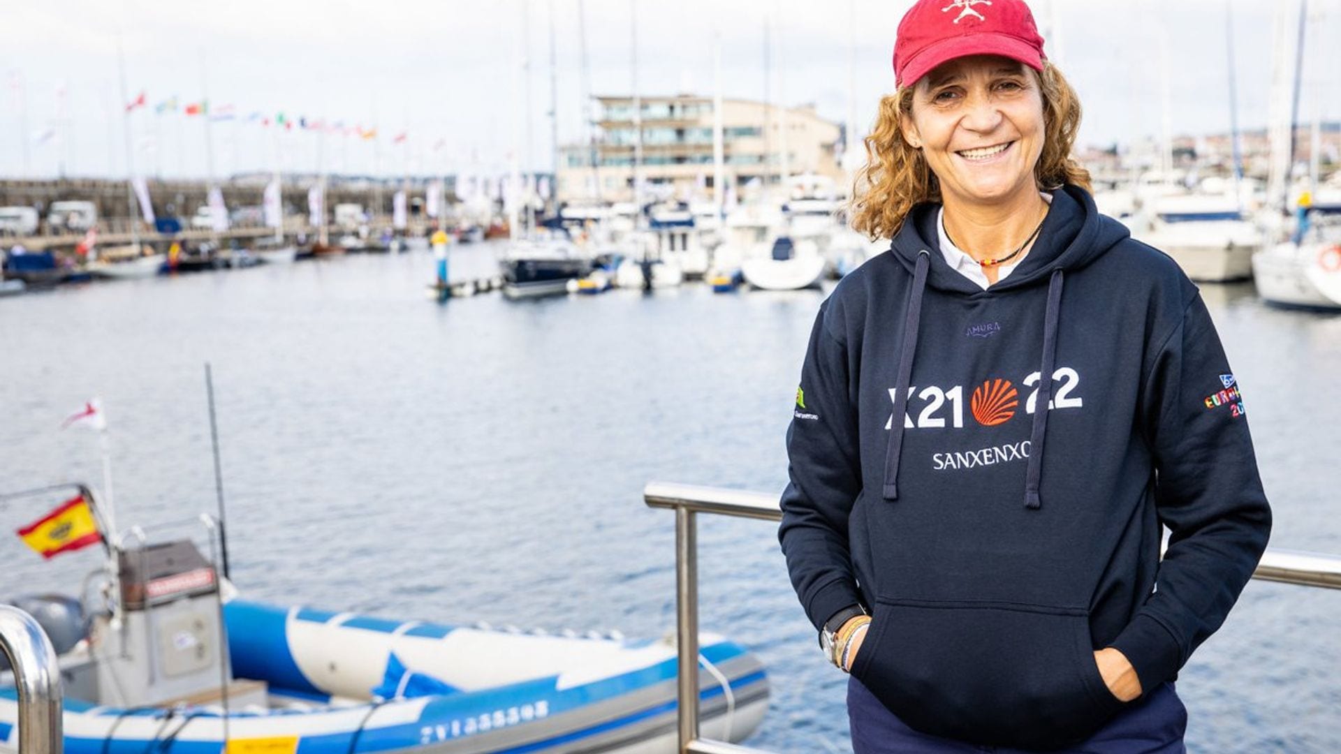 Lo que no se ha contado de la visita de doña Elena a Sanxenxo