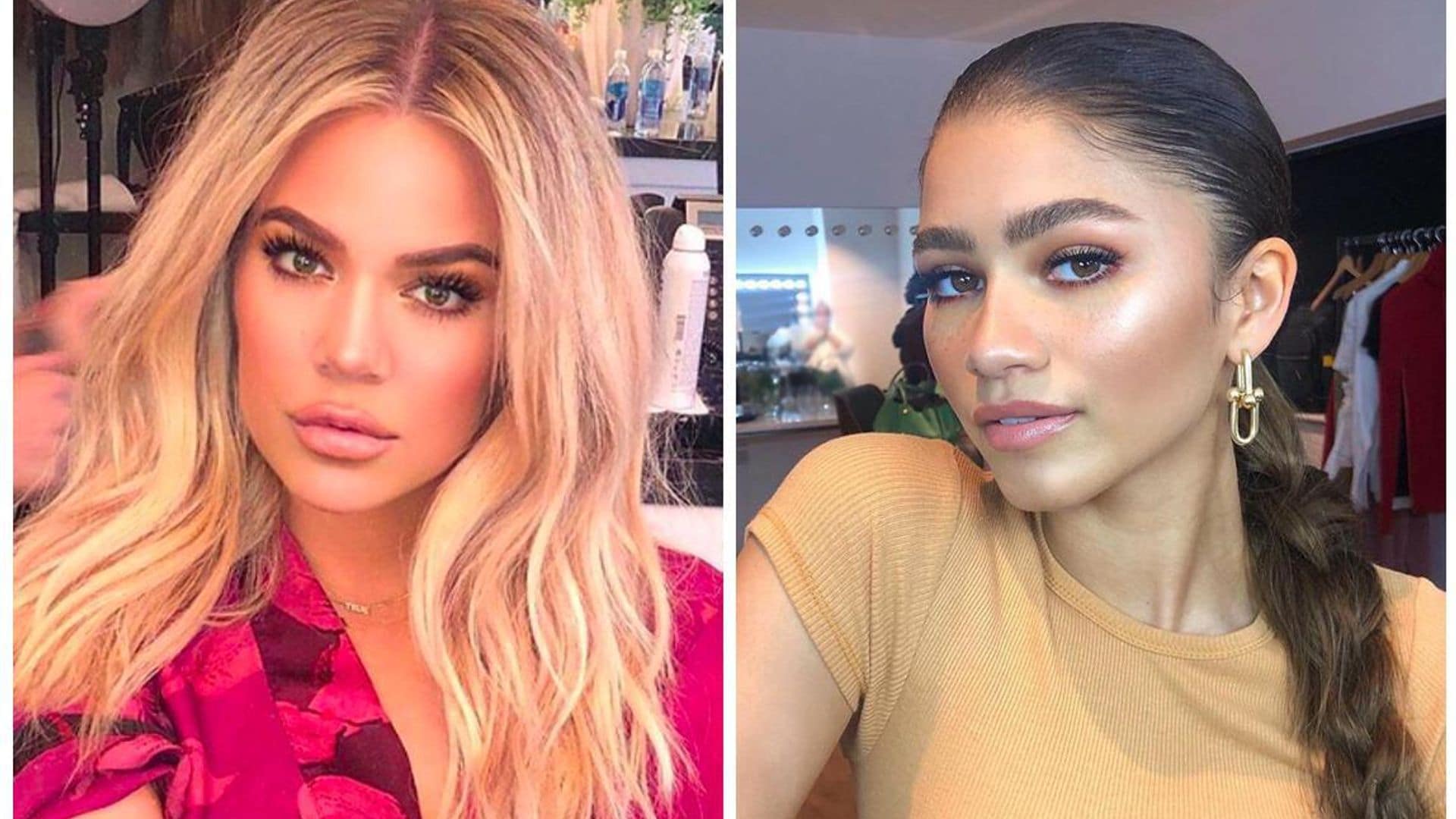 Khloé Kardashian, Zendaya y accesible tónico facial que las une
