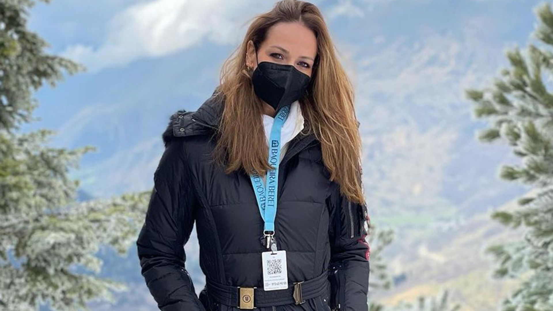 Esquí, trabajo, paisajes impresionantes... la jornada en la nieve de Eva González y Cayetano Rivera