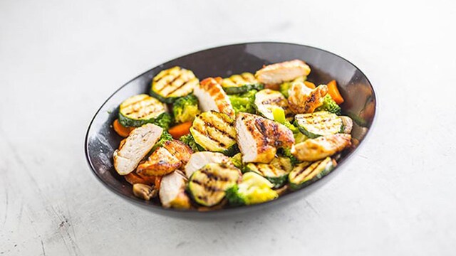 ensalada caliente