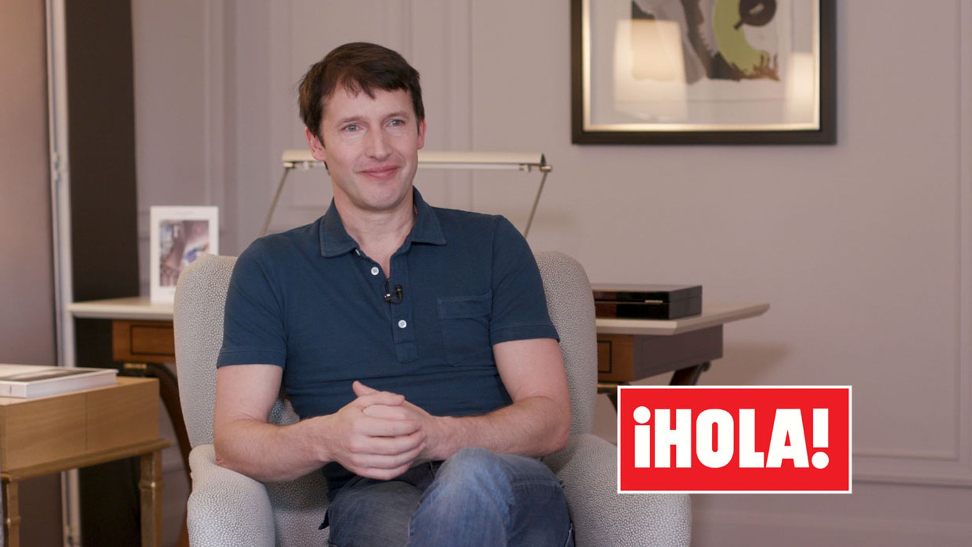 En HOLA.com, James Blunt confiesa las dificultades que le han inspirado en su nuevo disco