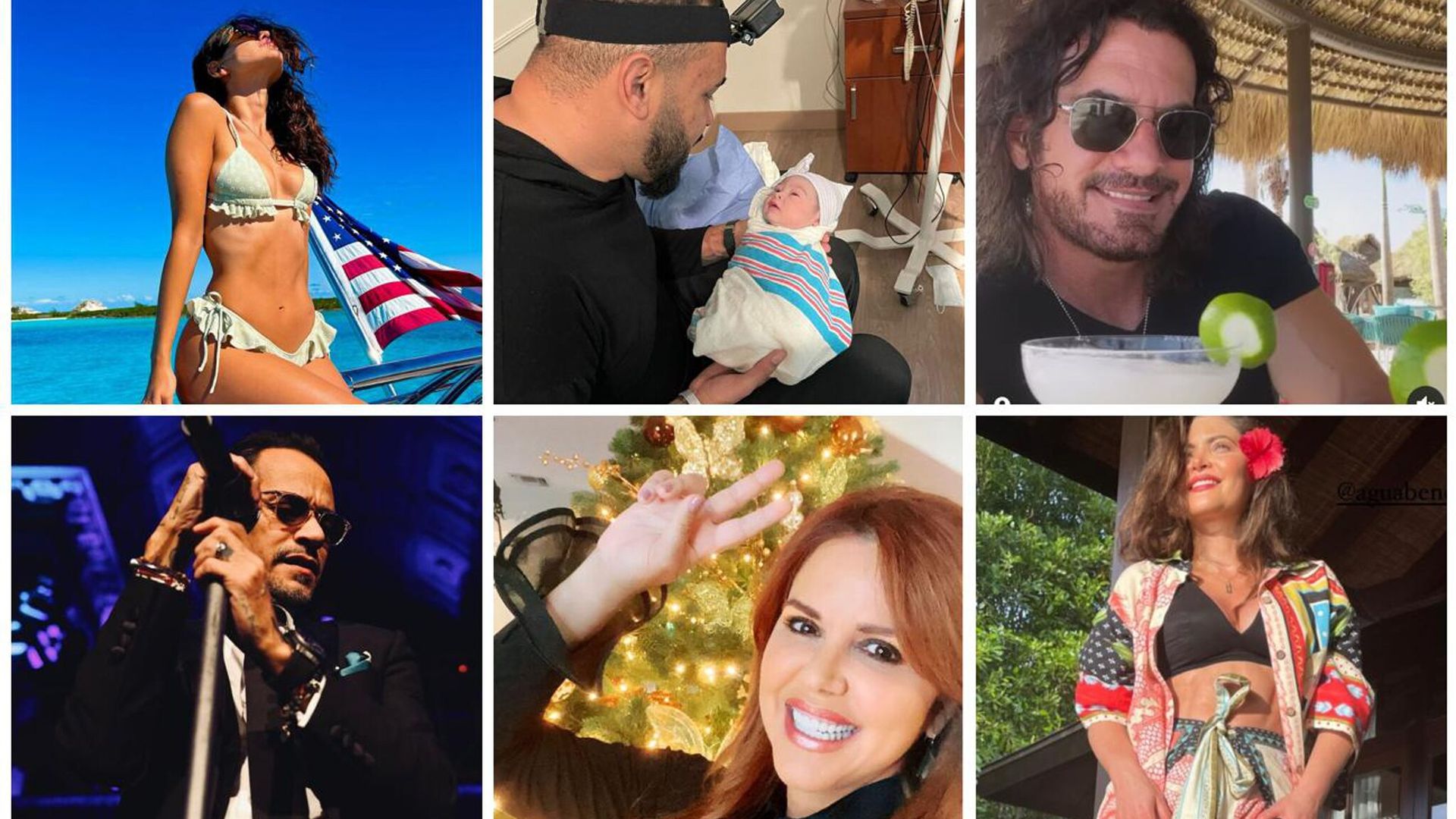 Las ‘celebs’ despiden el 2021 y reciben así el Año Nuevo