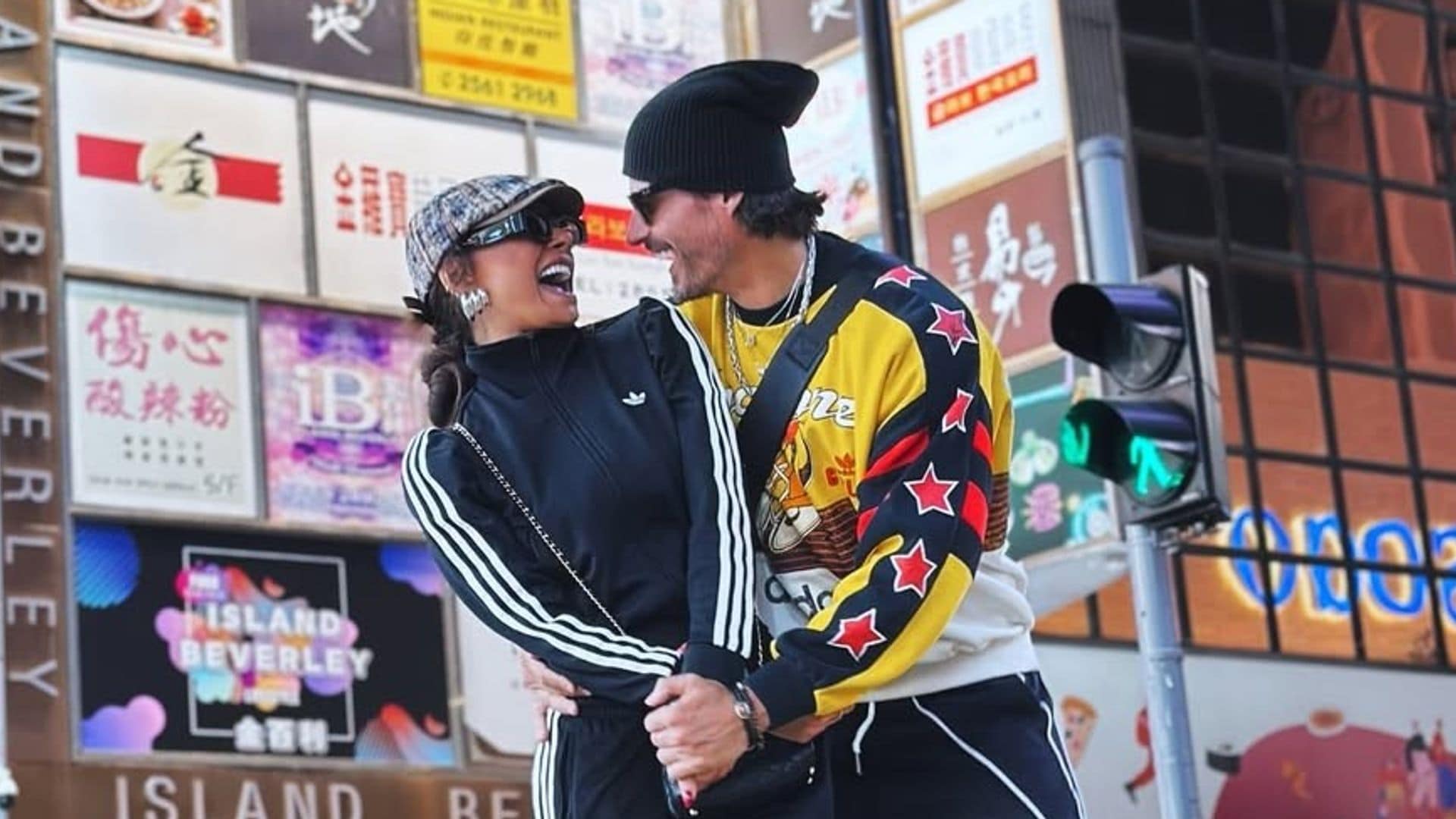 Galilea Montijo e Isaac Moreno.