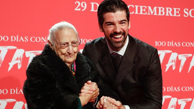 miguel ngel mu oz y su abuela