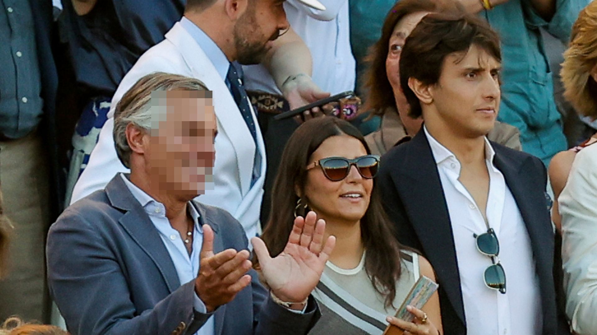 Tana Rivera y Roca Rey, en los toros
