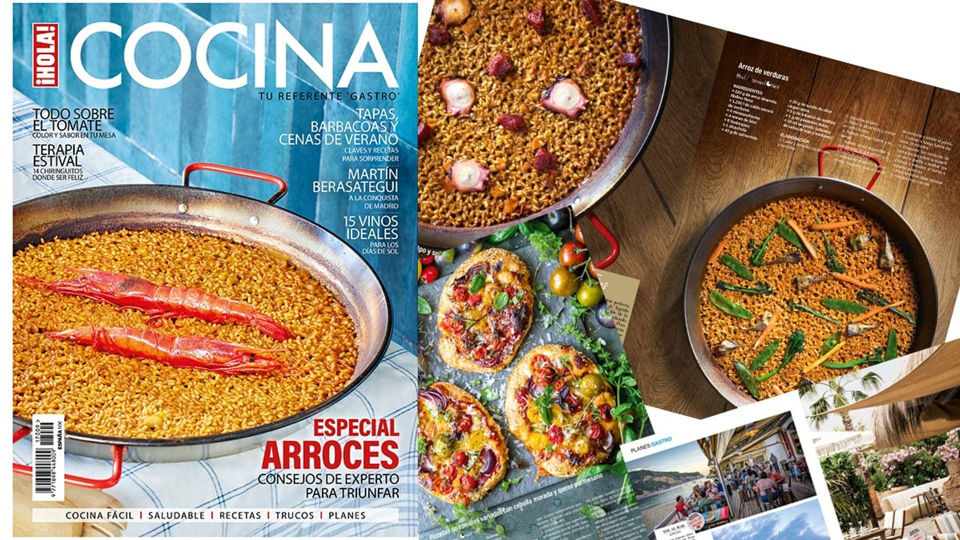 El nuevo '¡HOLA! Cocina' de verano ya está a la venta