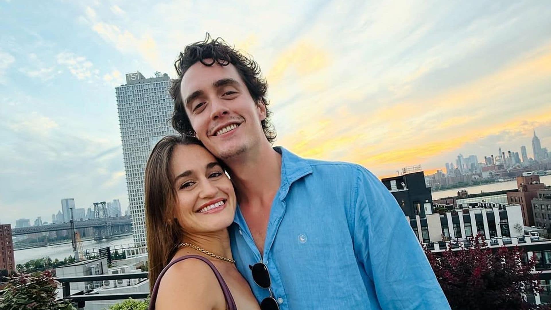 Christian, el hijo de Carmen Morales, presenta a su novia