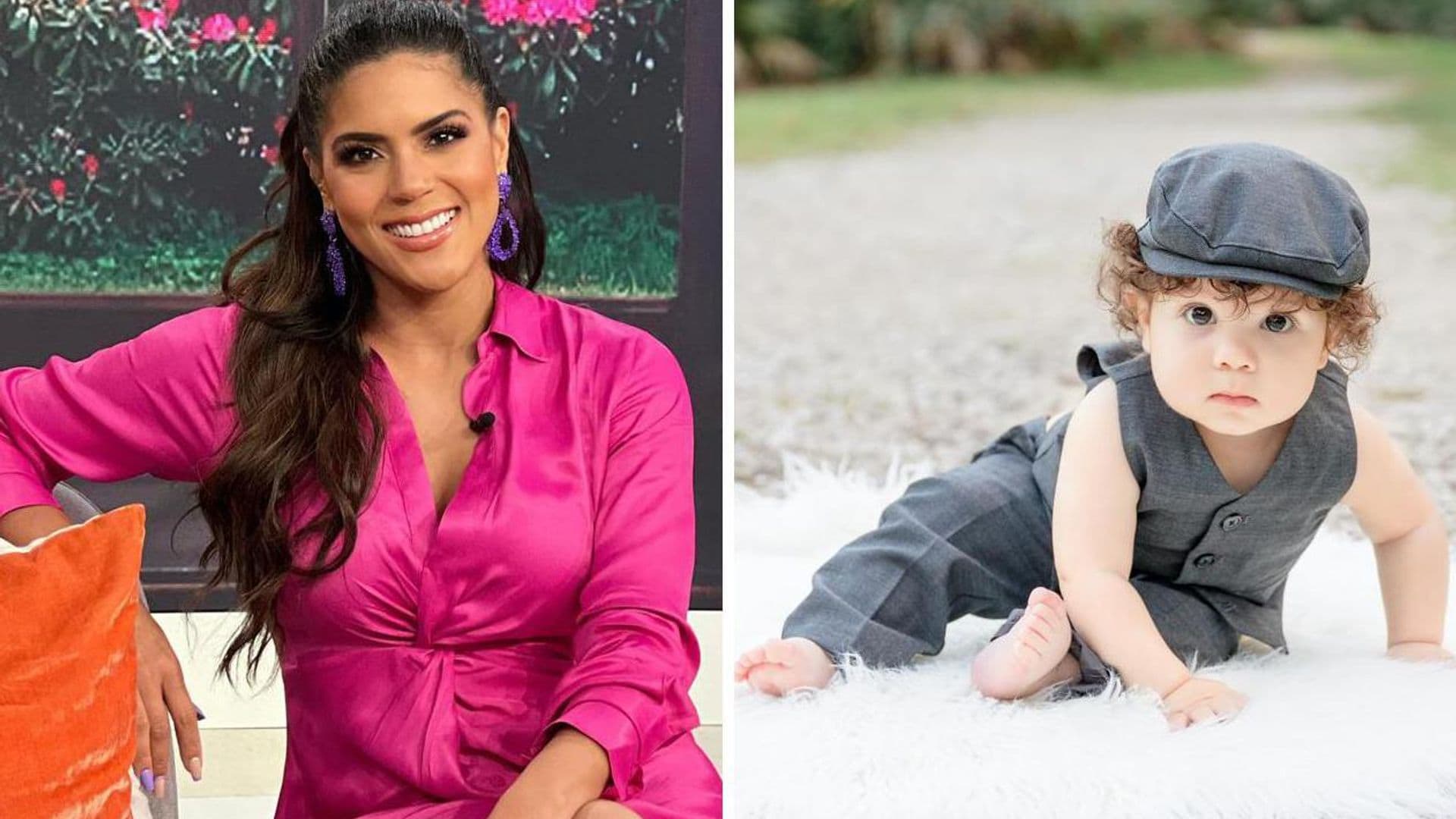 Francisca, la mamá más feliz en las clases de italiano con Baby Gennaro