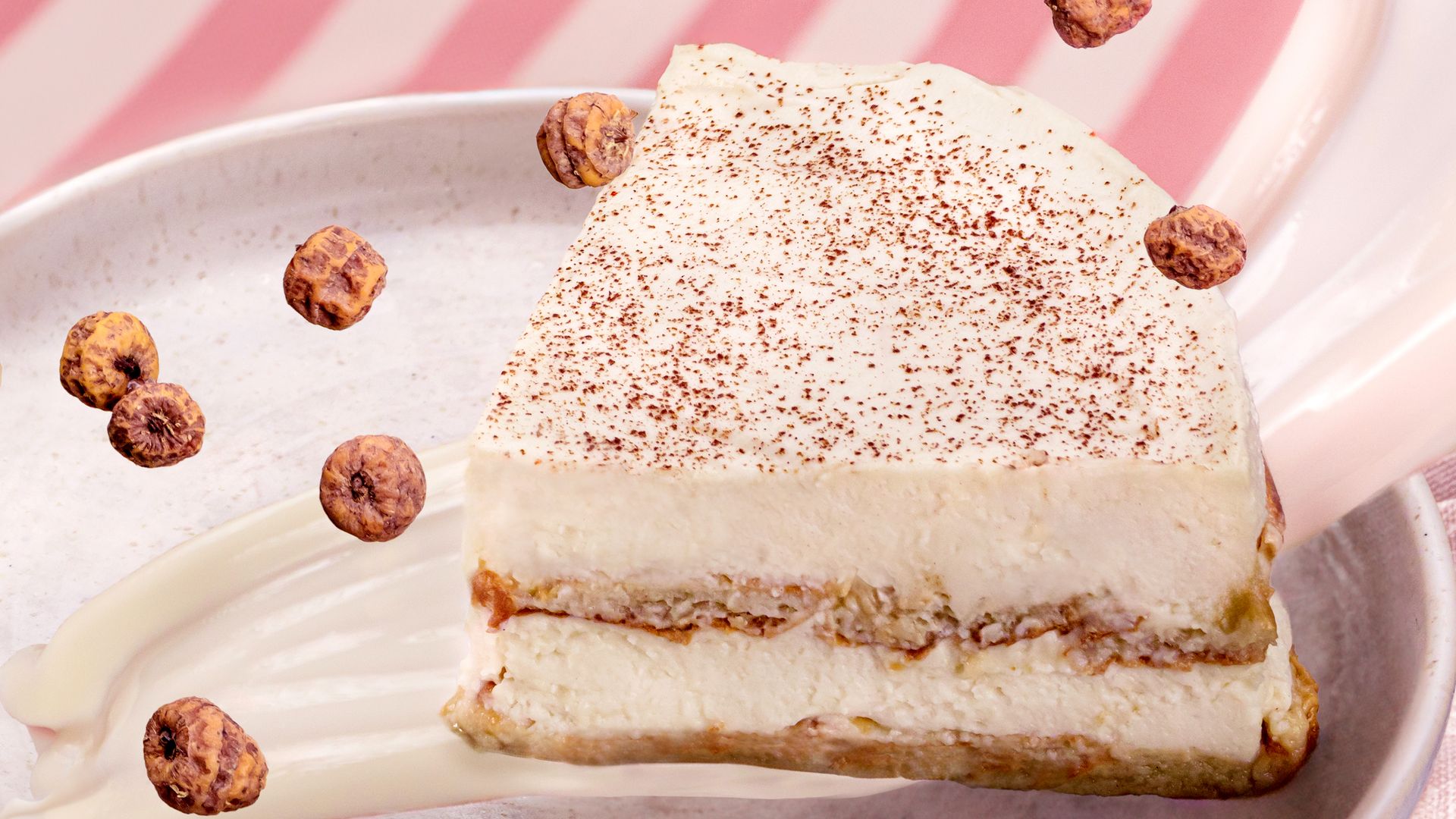 Tarta de horchata.