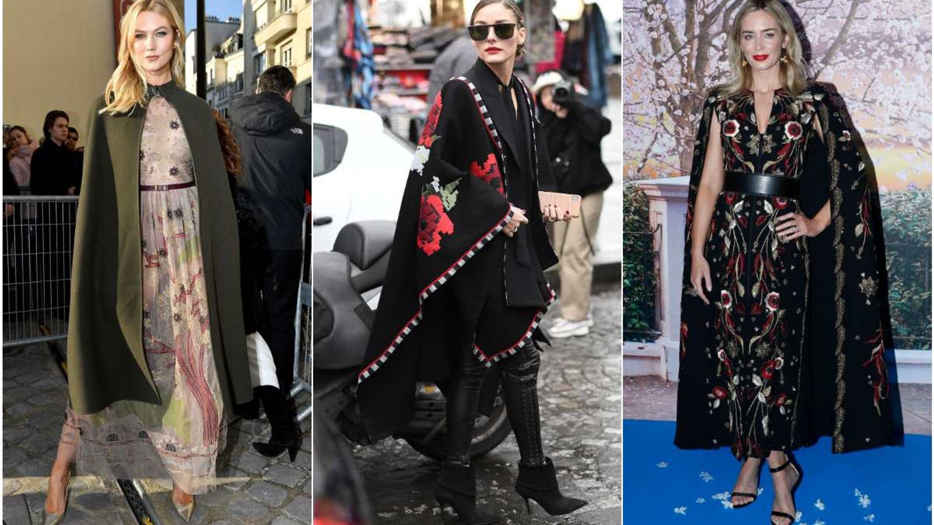 'Cape coats', la nueva tendencia entre las celebridades