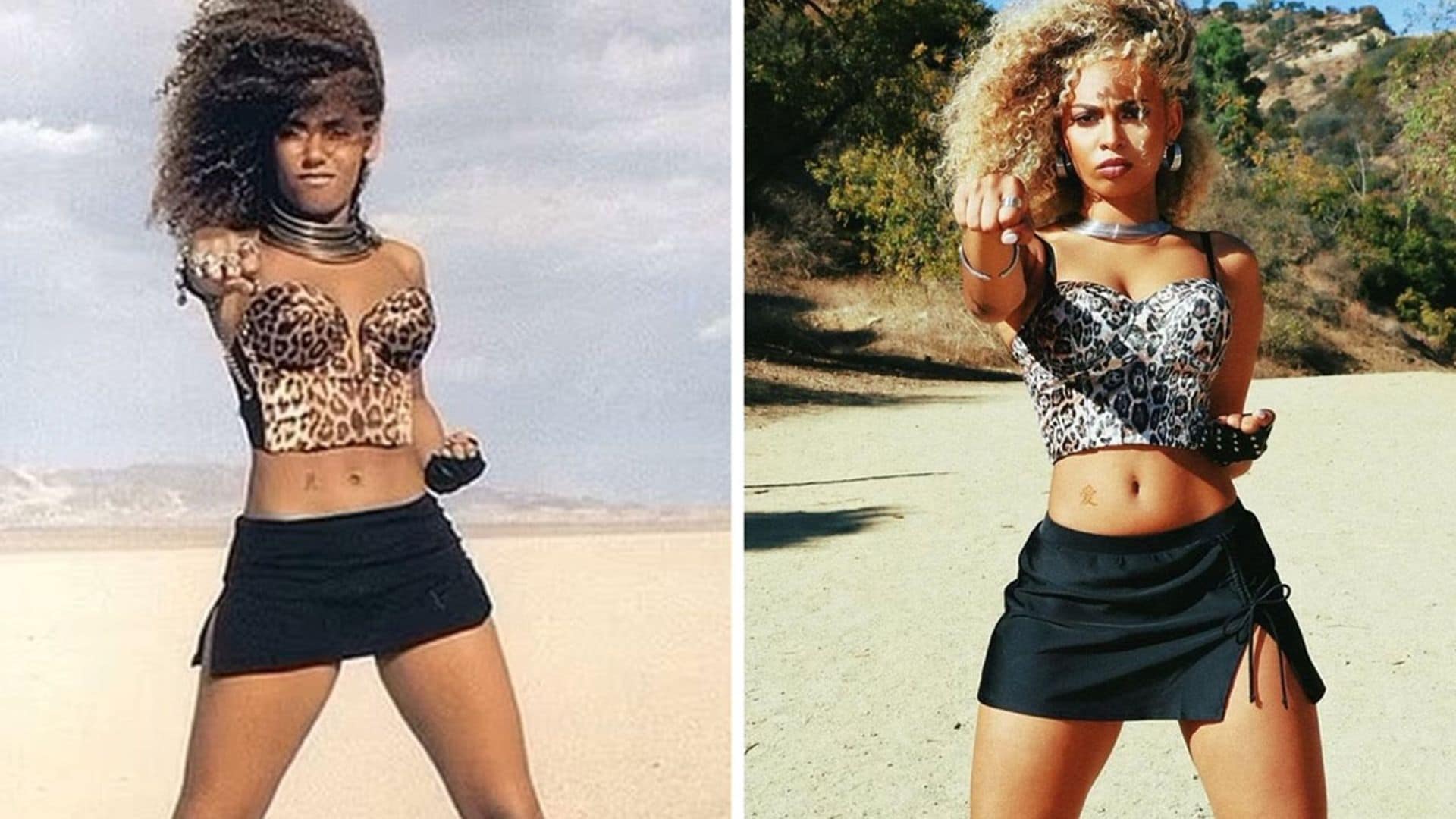 ¡Cómo dos gotas de agua! La hija de Mel B, de las 'Spice Girls', convertida en la doble de su madre