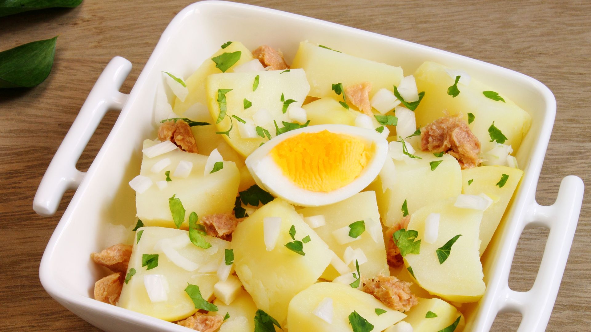 Papas aliñás.