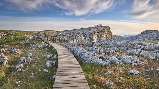 Mirador en la Sierra de Loja, Granada