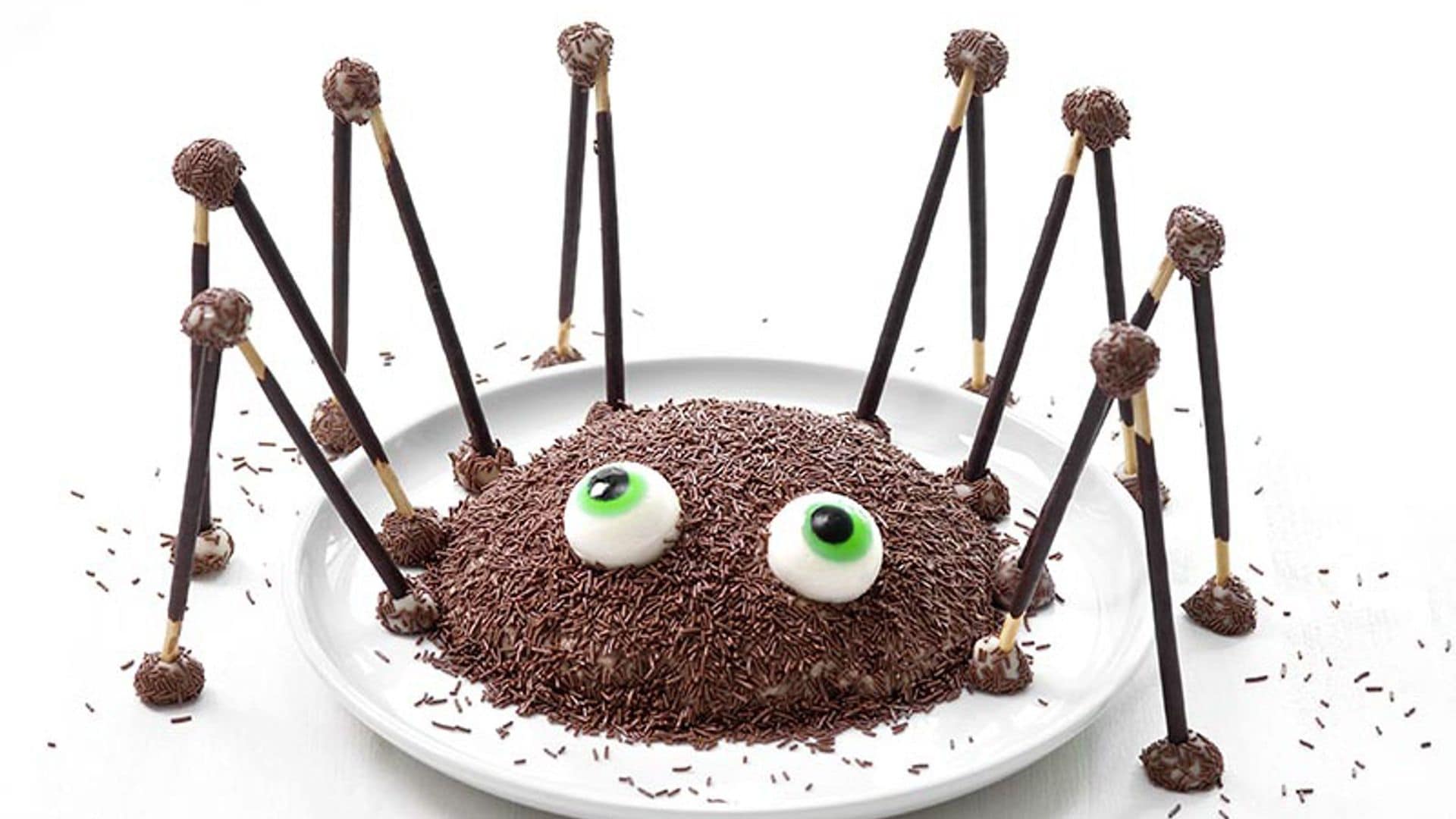 Araña de chocolate