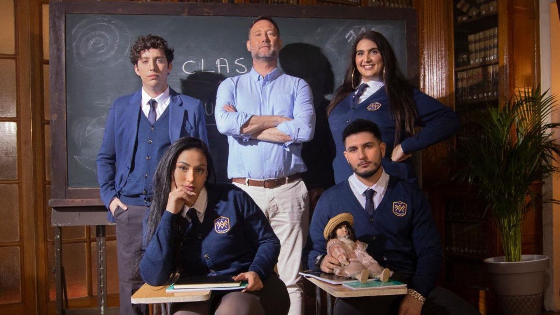 Omar Montes y el pequeño Nicolás se convierten en los alumnos más rebeldes de 'El Internado'