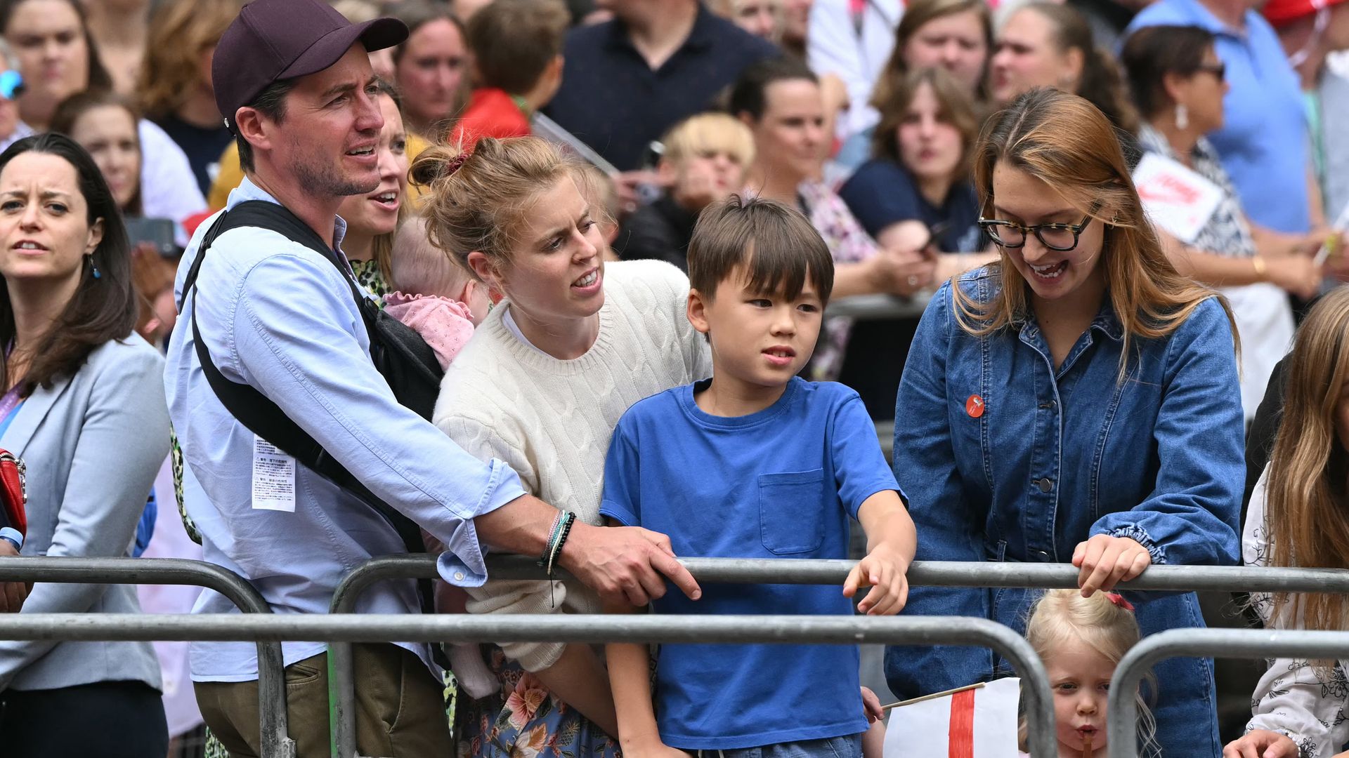 Beatriz de York celebra la Eurocopa junto a su familia e hijos: sus fotos más divertidas en Londres