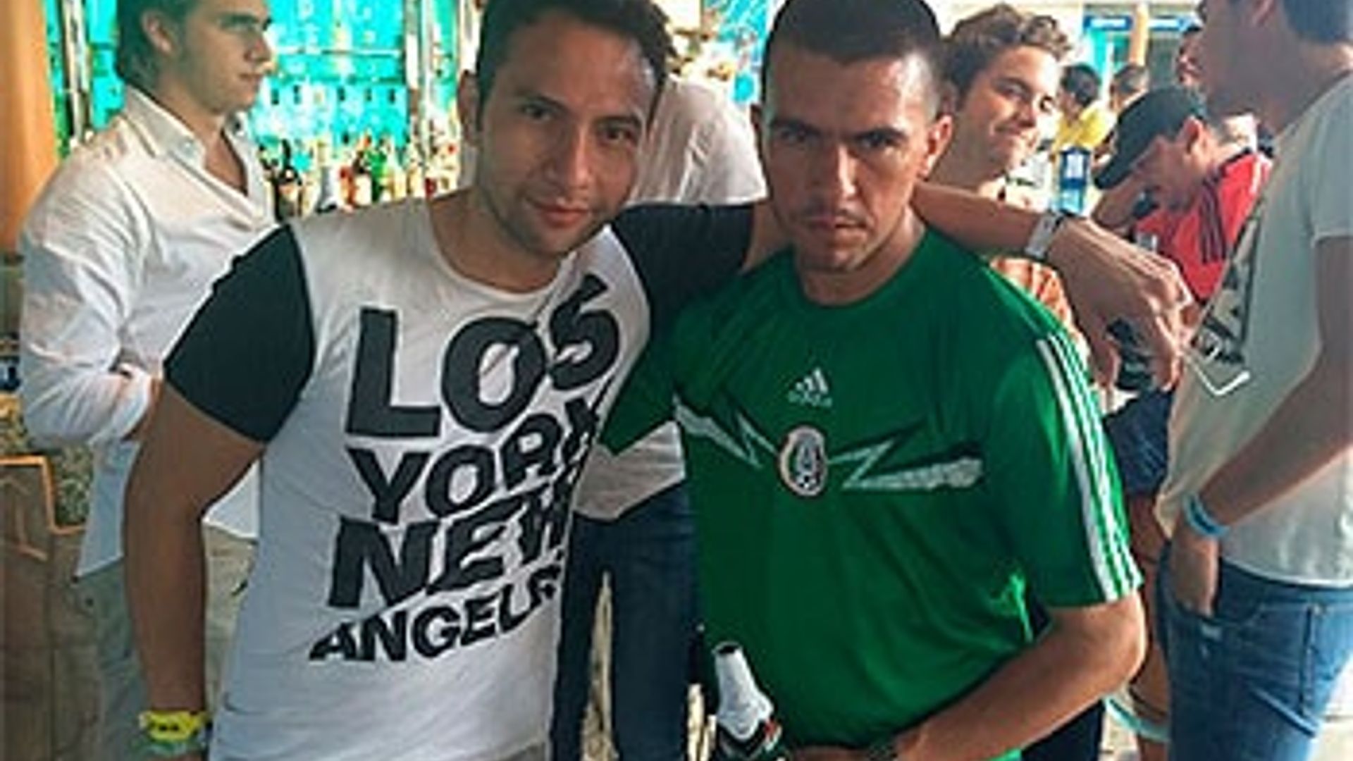 Las últimas fotos del mexicano que saltó de un barco en Brasil