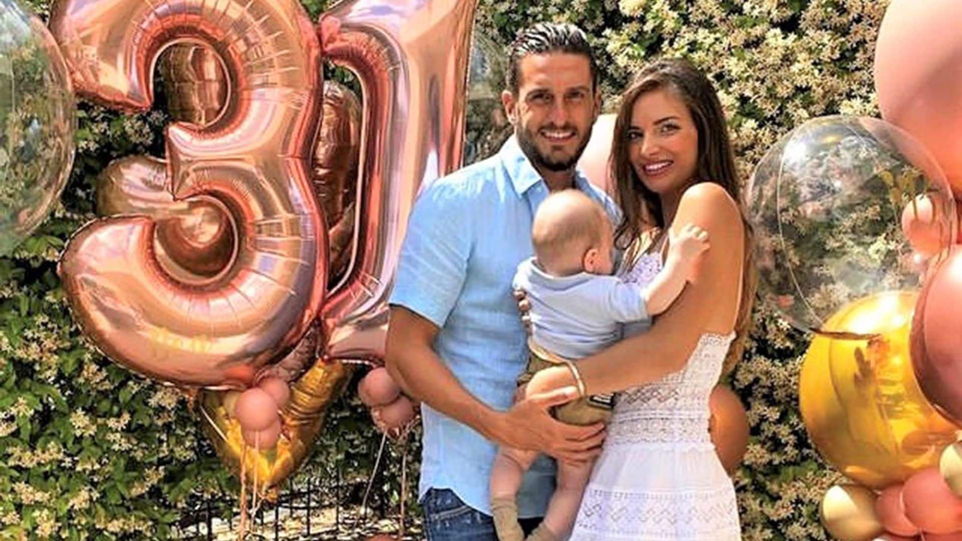 Descubre la bonita familia de Koke, el capitán de la Selección española