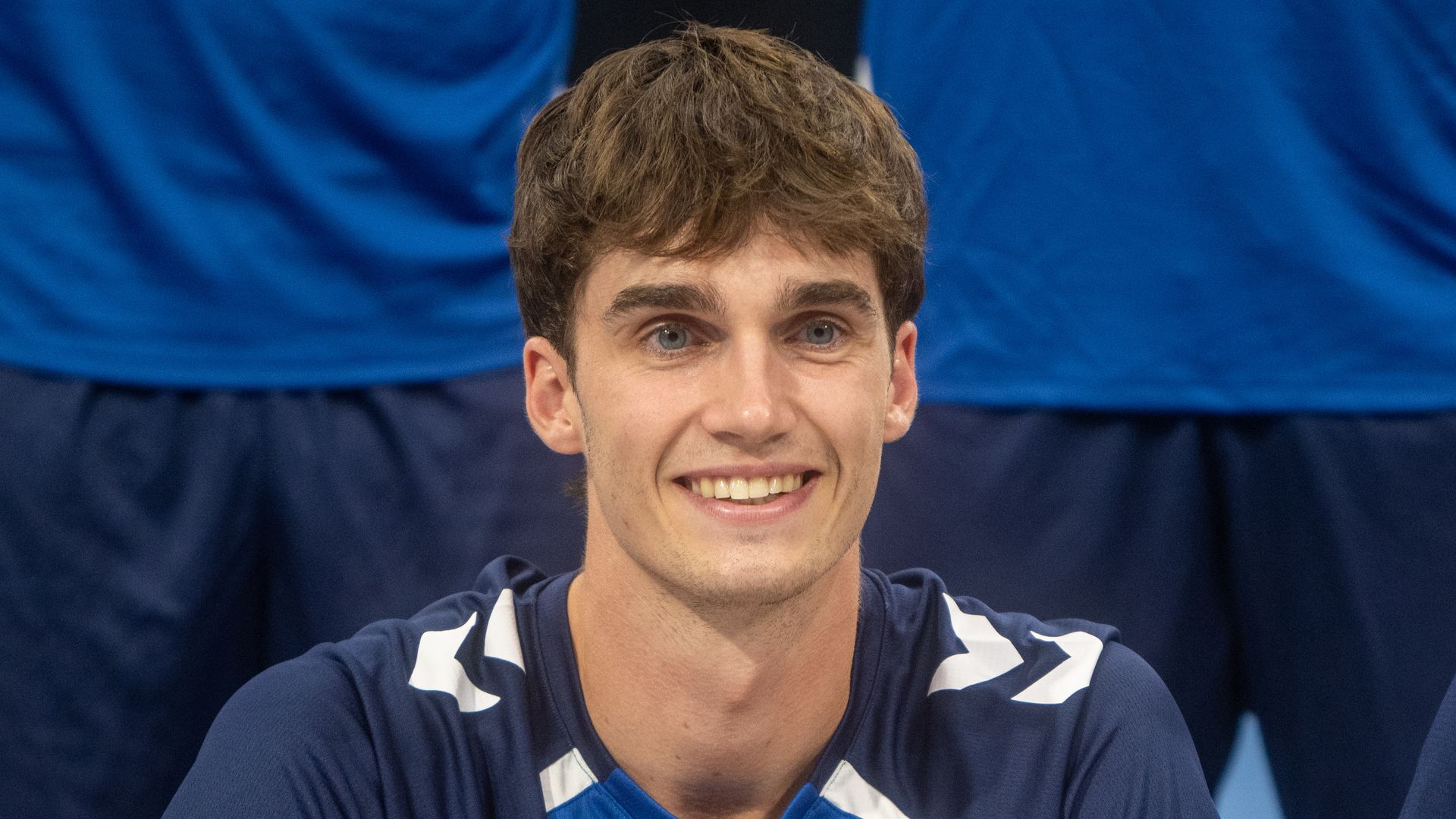 Pablo Urdangarin en un partido del Granollers en agosto de 2025