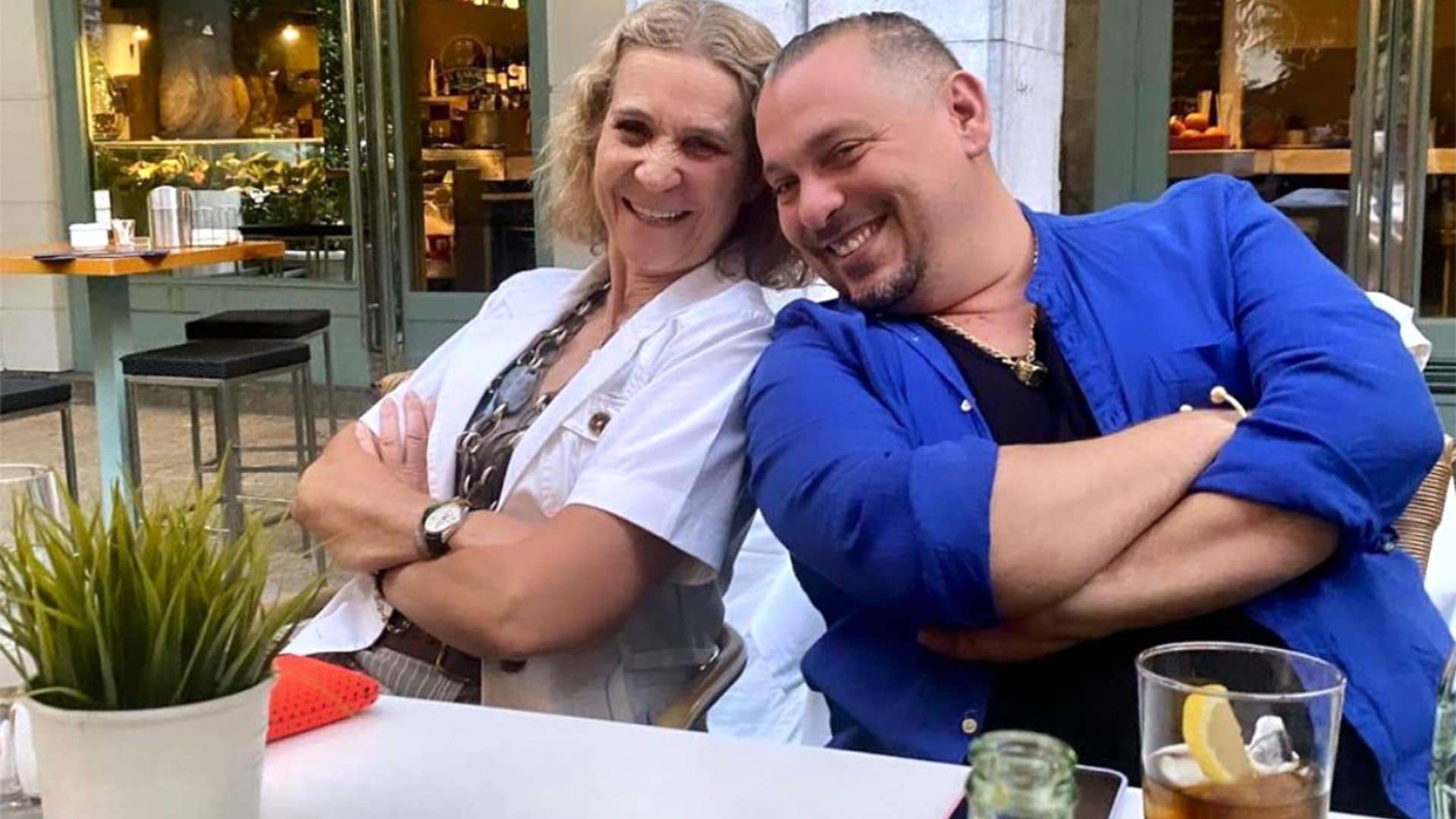 La inesperada amistad entre la infanta Elena e Ignacio Galán, más conocido como Nacha la Macha
