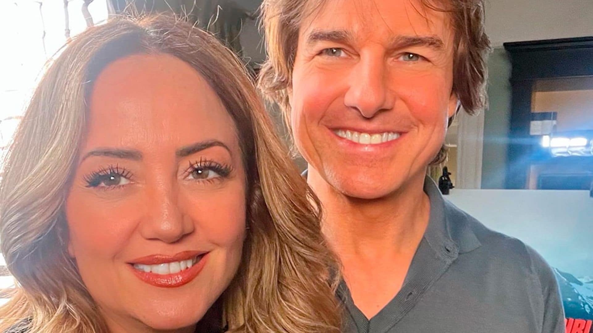 Andrea Legarreta y su sorpresivo encuentro con Tom Cruise en Roma: 'Es encantador'