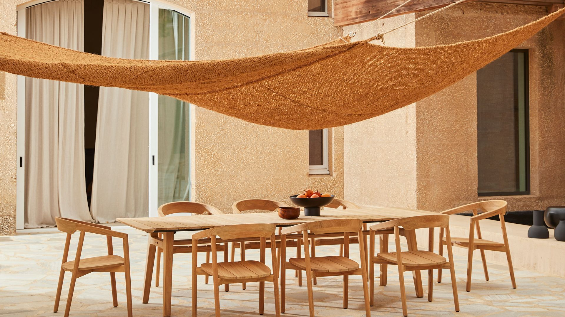 Comedor de verano en exterior
