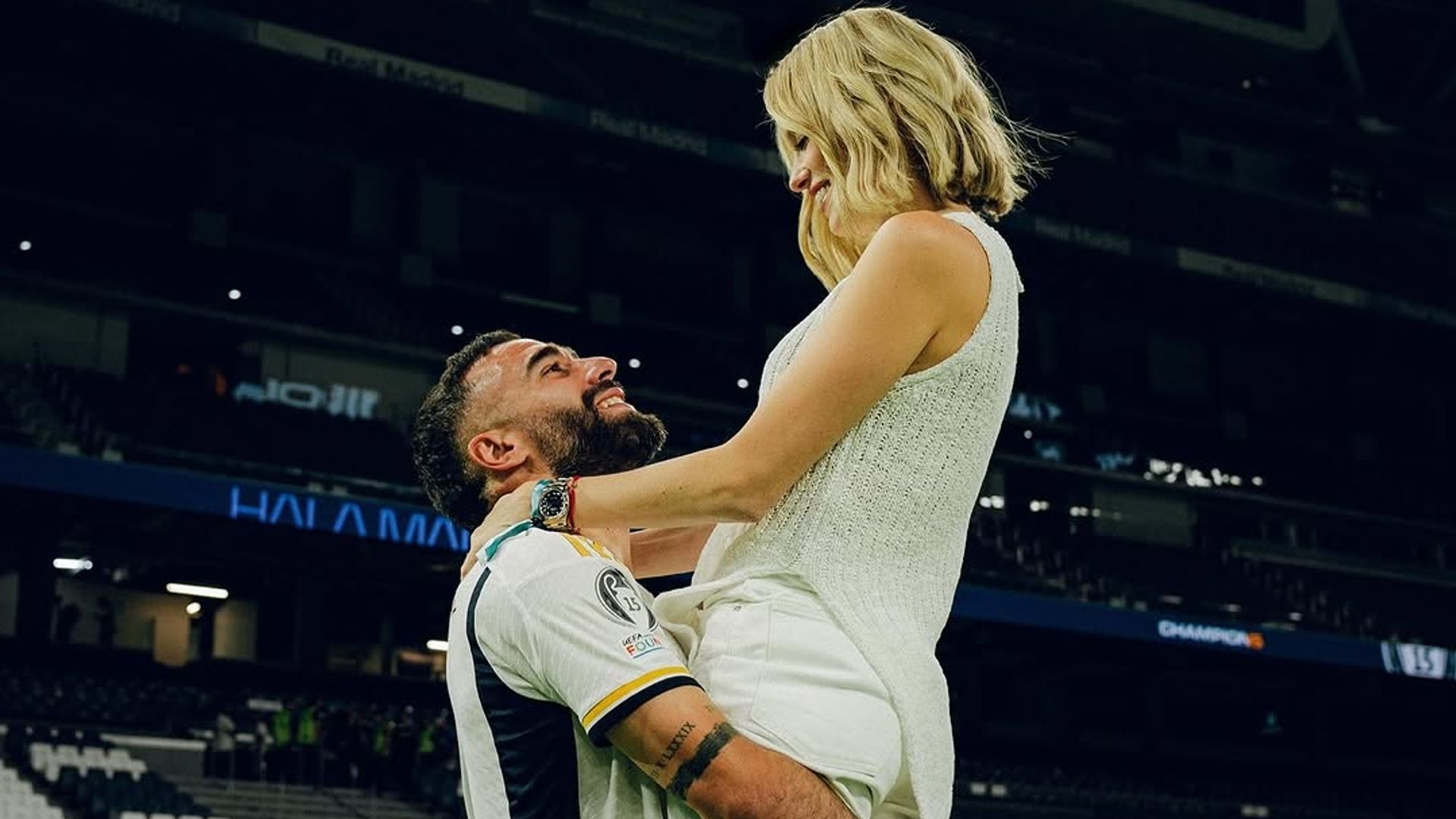 Las palabras de Daphne Cañizares, mujer de Dani Carvajal, tras su adiós al Real Madrid: "Hoy es un día complicado para nosotros"