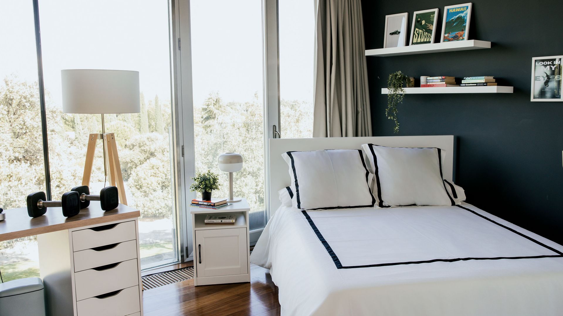 Una de las habitaciones de la casa de Martín y Nina Varsavsky 