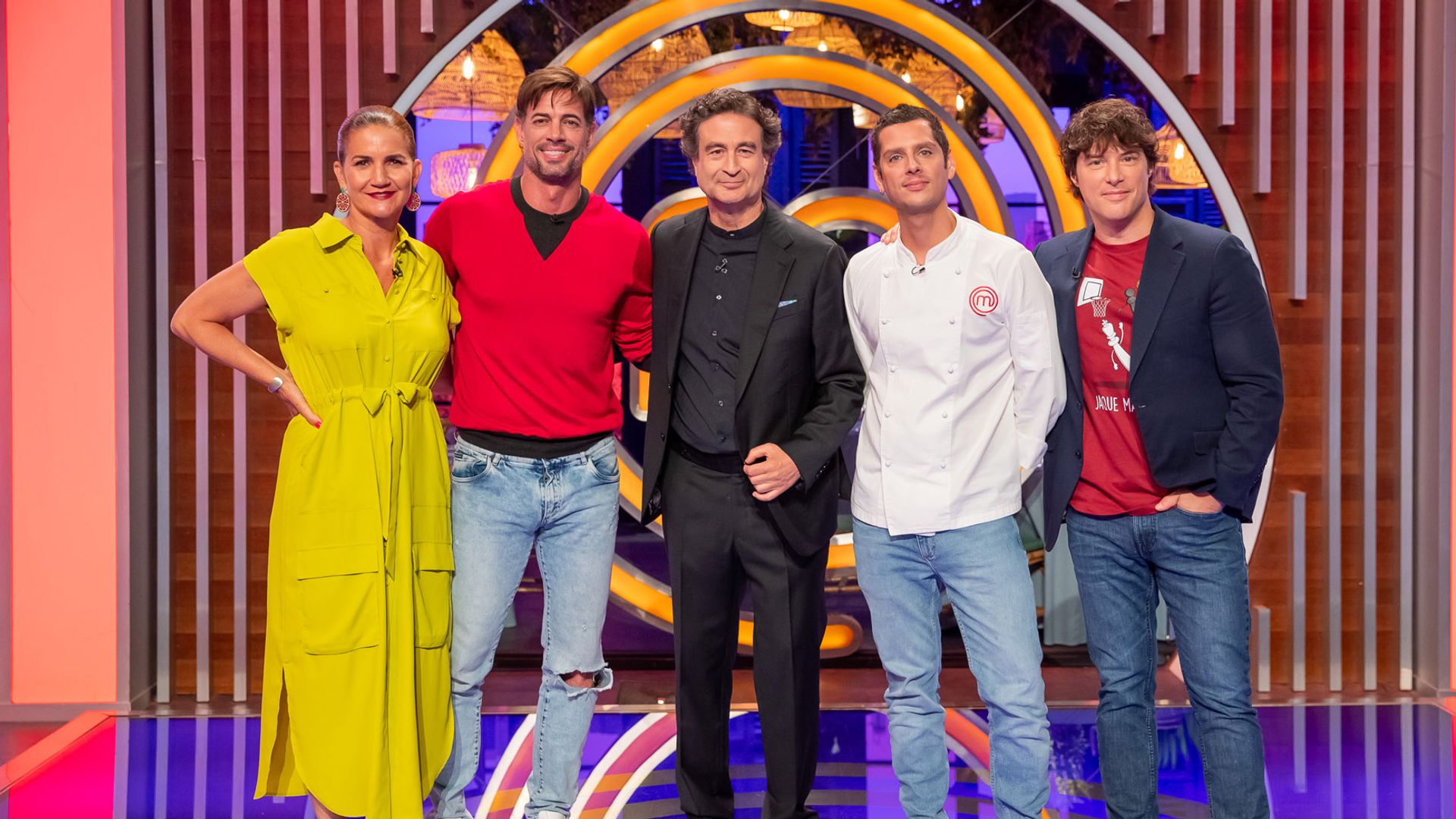 William Levy y Eduardo Casanova en MasterChef Celebrity