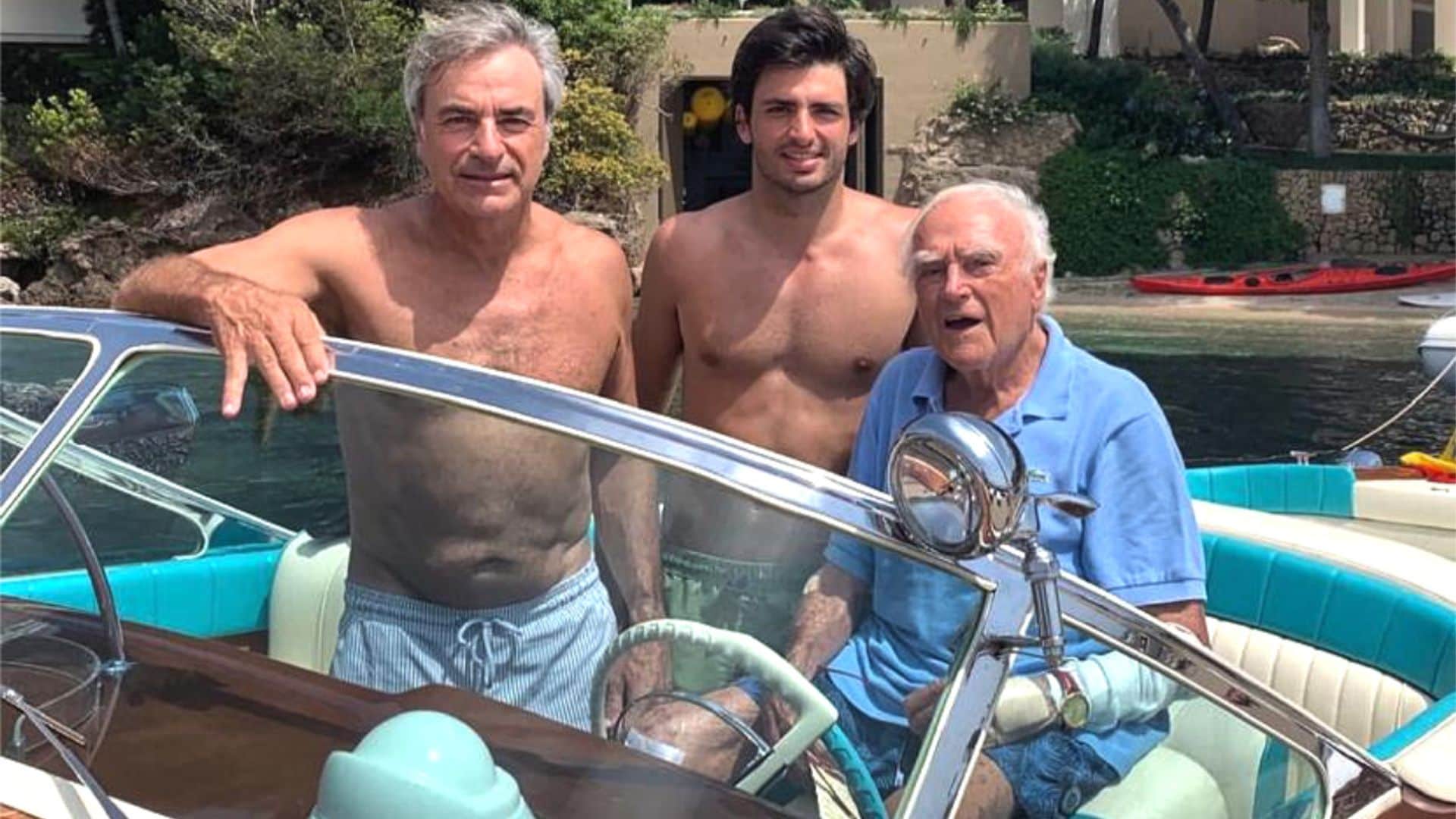 Las conmovedoras palabras de Carlos Sainz Jr. tras dar el último adiós a su abuelo paterno: 'Él ha sido nuestro guía y apoyo'