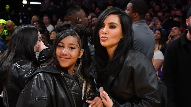 North West y Kim Kardashian
