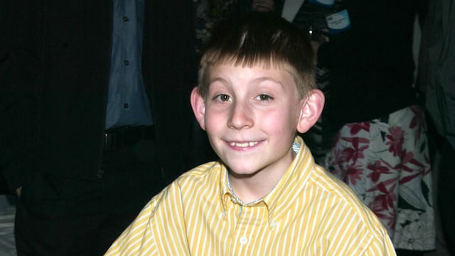 Erik Per Sullivan fotografiado en el Upfront de Fox Television 2002-2003 