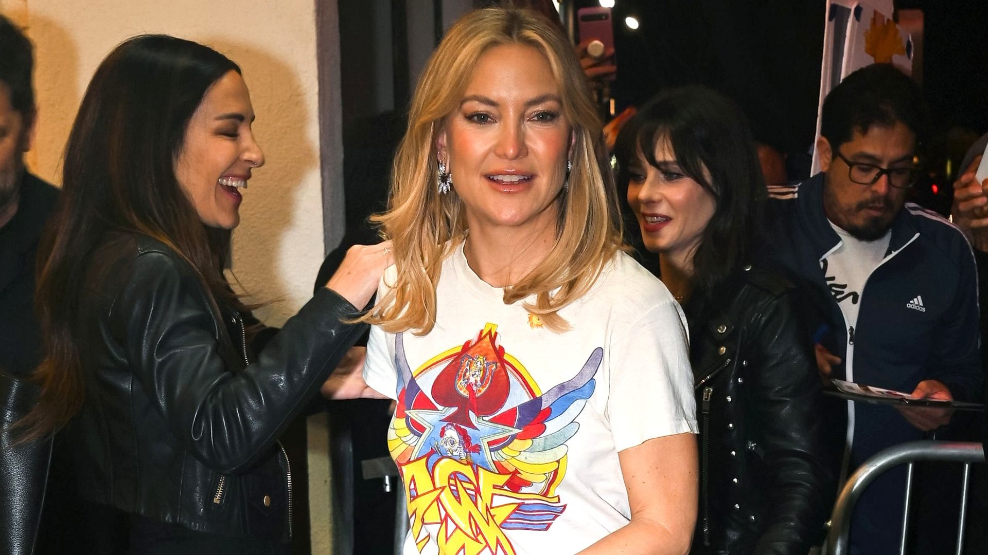 Kate Hudson en Los Ángeles con camiseta 'vintage'.
