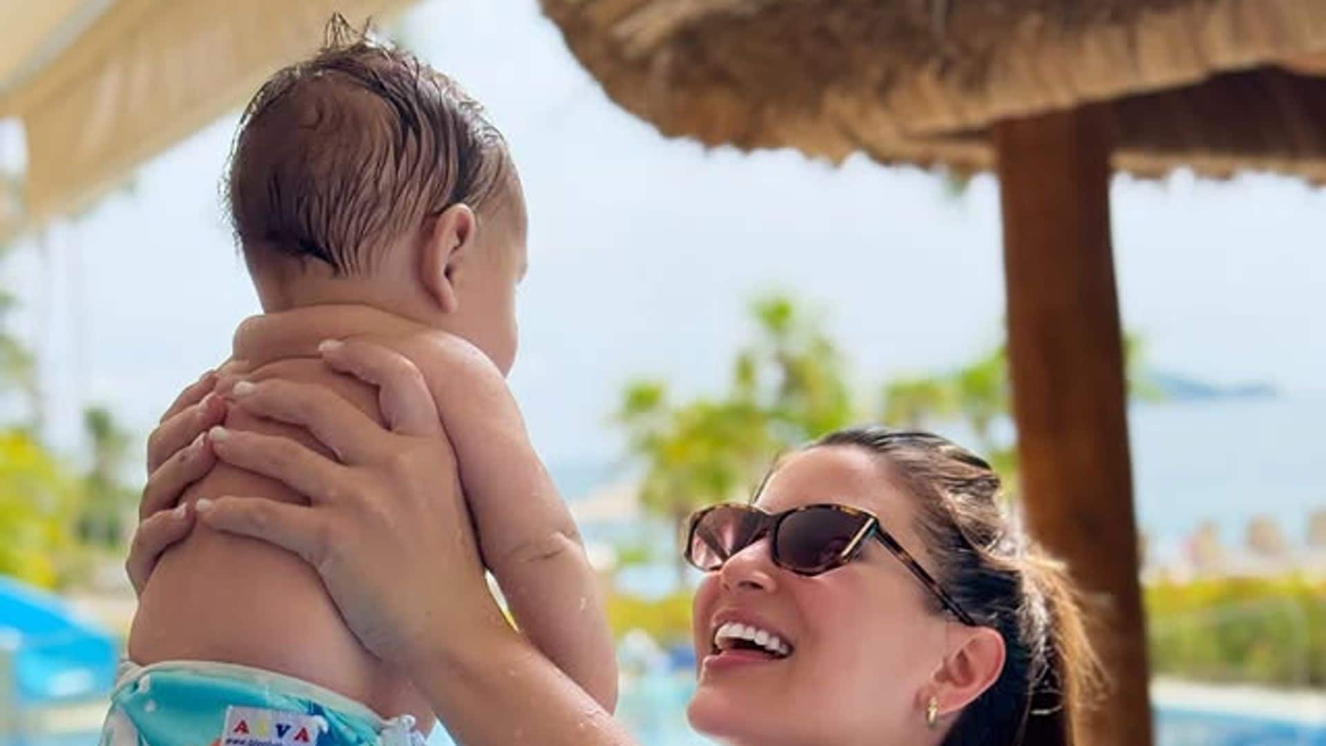 Sofía Rivera Torres se encuentra encantada con su maternidad